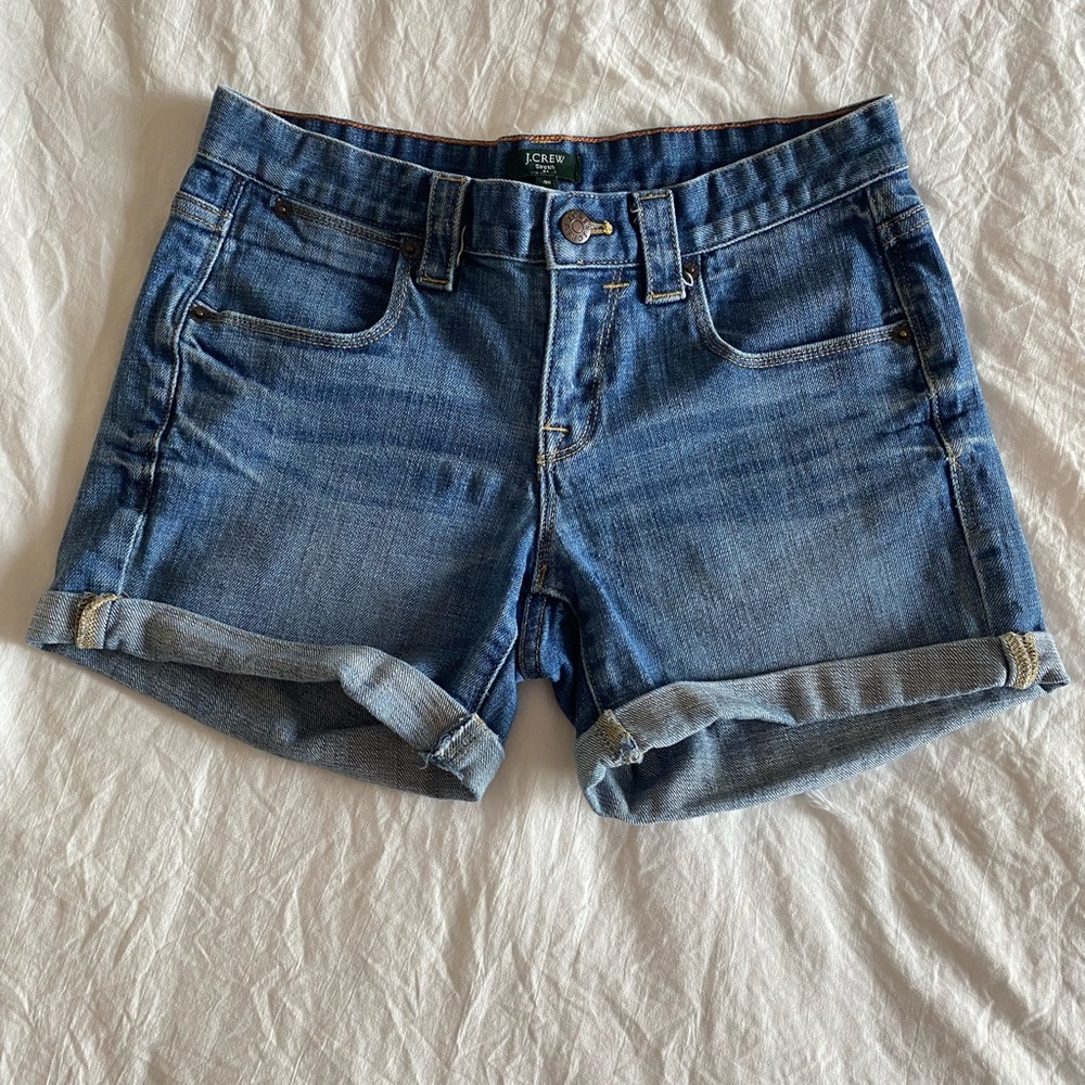 J. Crew Classic Blue Jean Shorts